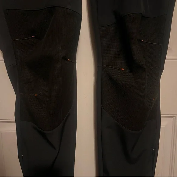 Postropaky Women Gray & Black Snow ski Pants warm stretch waterproof soft shell - Picture 3 of 10